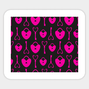 Valentines Day Pattern Sticker